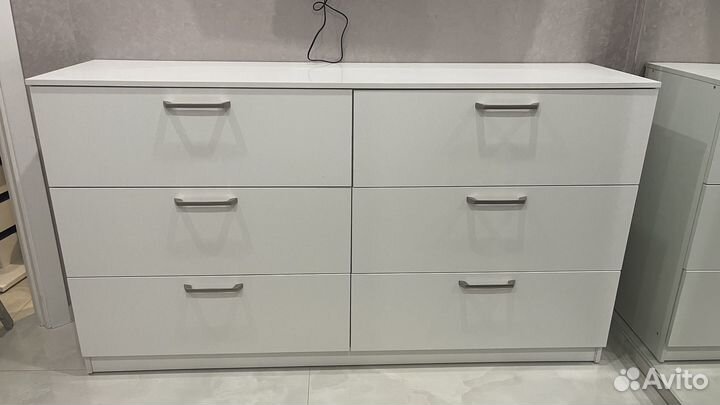 Комод белый большой