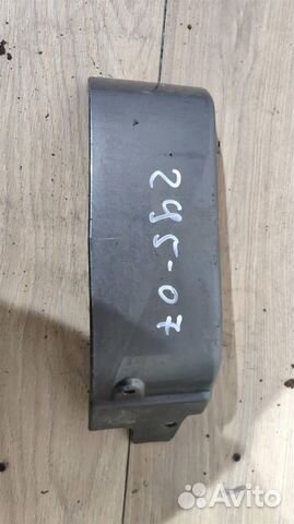 Накладка переднего бампера под номер от Hyundai S