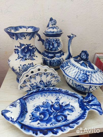 Большая коллекция Гжель и др