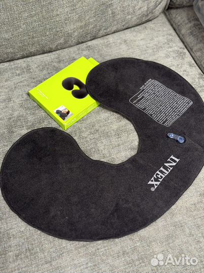 Подушка для шеи для путешествий надувная Intex