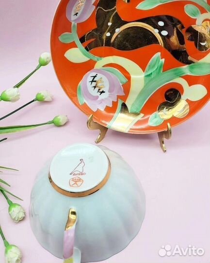 Чайная пара Дулево 