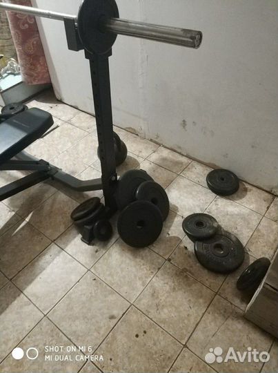 Стойка для штанги