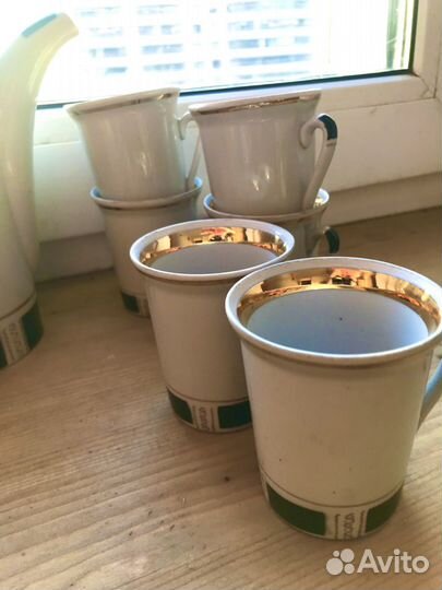 Кофейный сервиз Городницкий фарфоровый завод