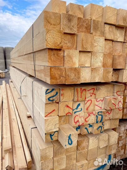 Доска обрезная 25х150х6000мм от производителя