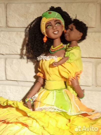 Авторская будуарная куклы 