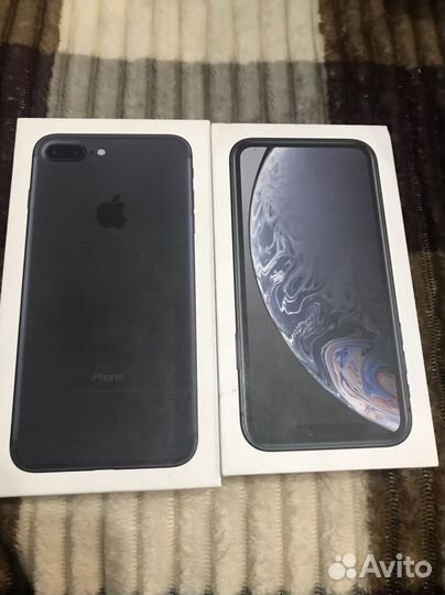 Коробка от iPhone 7 plus и 10 хr