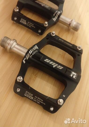 Педали для велосипеда Racing Sms, 139 грамм. Новые