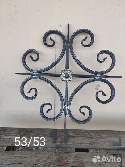 Ворота кованые