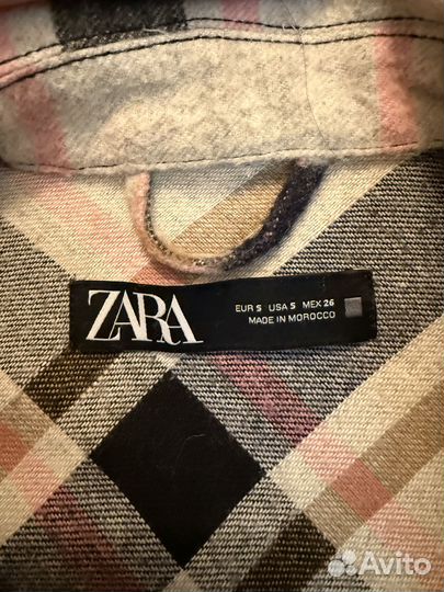 Шерстяная рубашка Zara