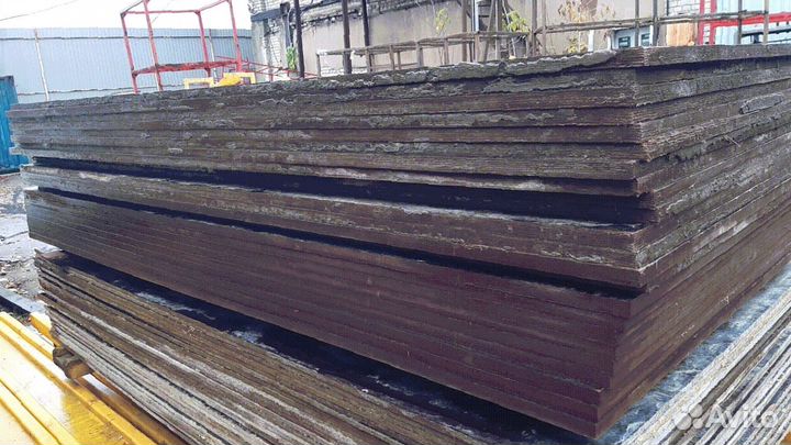 Фанера ламинированная б/у