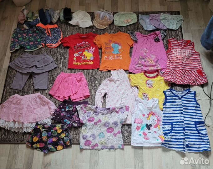 Вещи на девочку 2-3 года пакетом