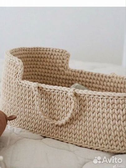 Люлька для новорожденных из трикотажной пряжи