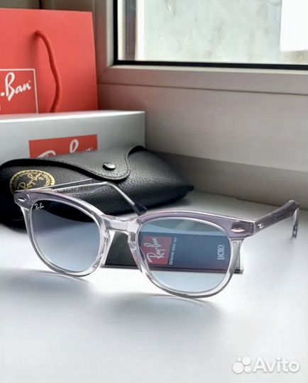 Солнцезащитные очки ray ban hewkeye прозрачные