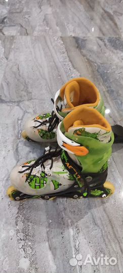 Роликовые коньки детские раздвижные