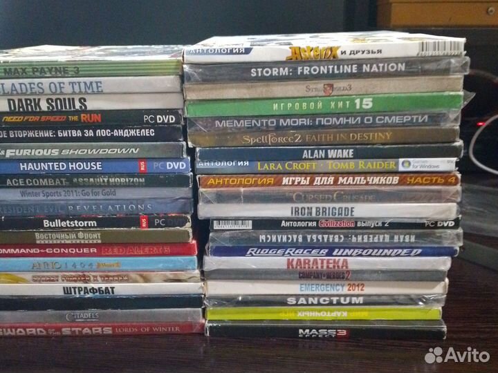 Игровые диски на пк и DVD (описание)