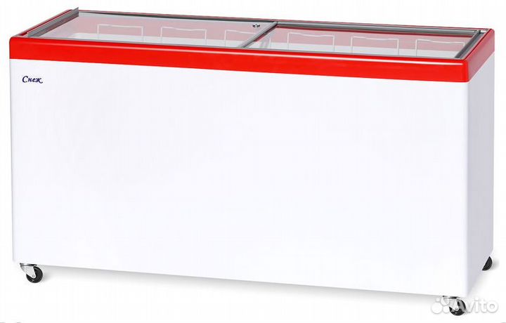 Ларь морозильный Снеж млп-250 Прямое стекло
