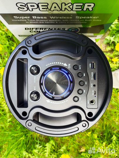 Большая Беспроводная музыкальная колонка Блютуз
