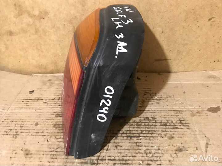 Фонарь задний левый Vw Volkswagen Golf 3 hatchback