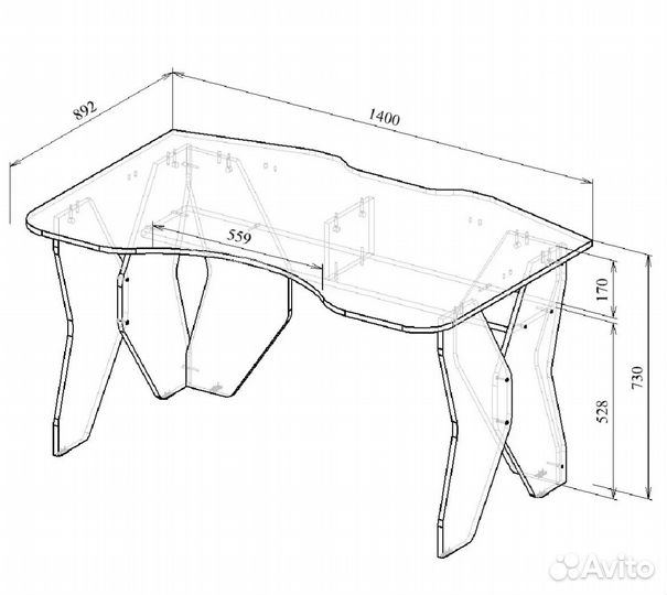 Компьютерный стол