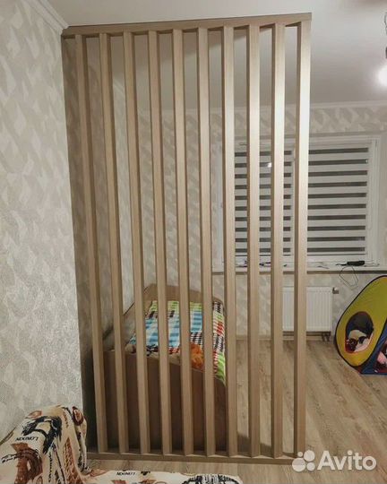 Интеръерные реечные перегородки 9 шт