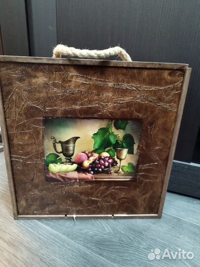 Подарочная коробка для бутылки, пакеты