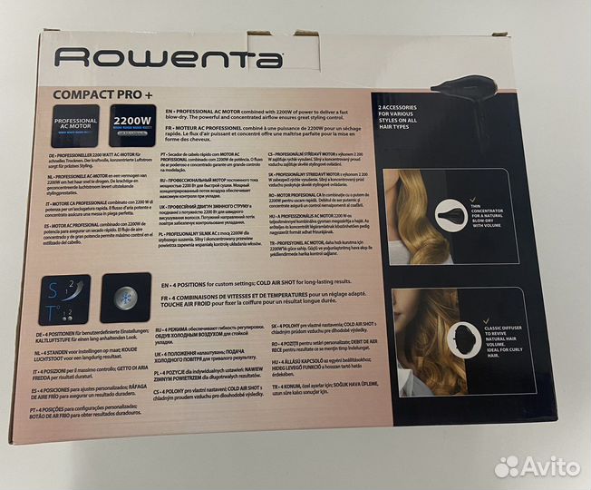 Фен профессиональный Rowenta