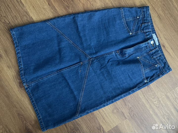 Джинсовая юбка Mango