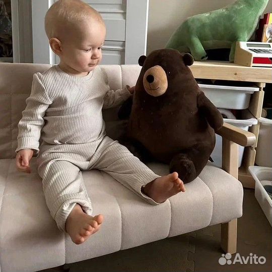 Детский мягкий мини диван от года