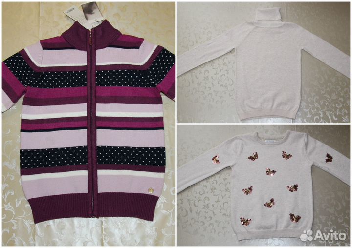 Новые Кофты и кардиганы для девочки, р. 116-122