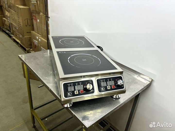 Индукционная плита 2 конф. 3,5 кВт вертикальная