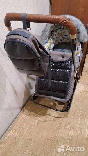 Детские санки коляска