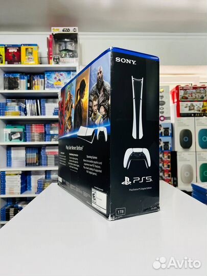 PS5 Slim 1Tb Digital Edition Гарантия 2 года