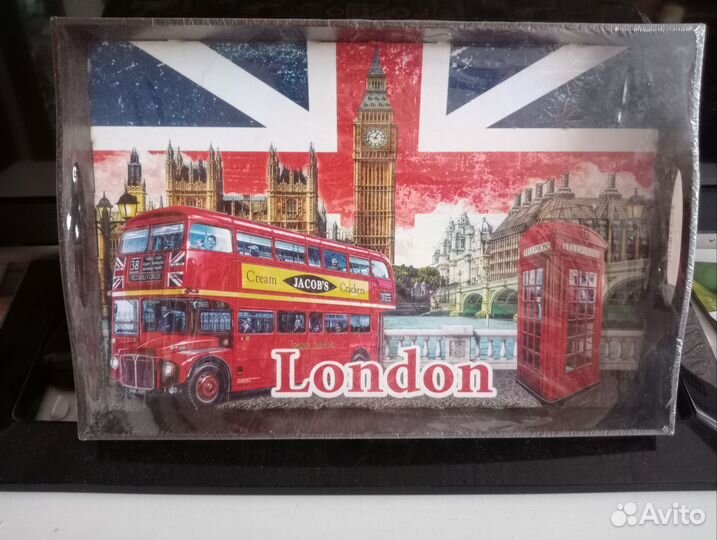 Поднос с ручками 