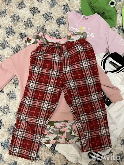 Вещи пакетом на девочку 122-128