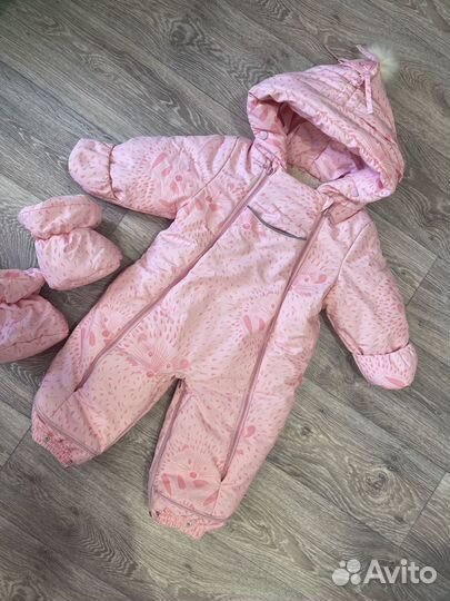 Комбинезон трансформер для девочки 74-80