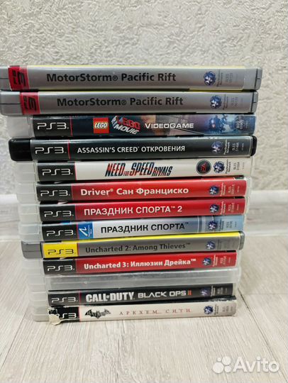 Игровые диски на ps3