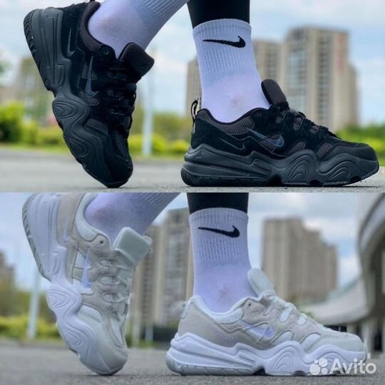 Кроссовки Nike нат.замша,сетка, р.35-41