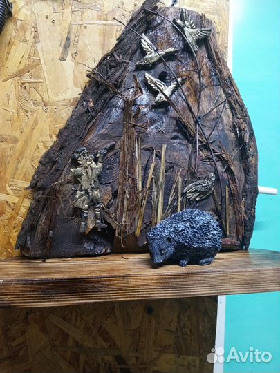 Изделия из дерева и гипса