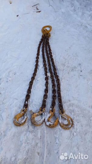 Паук 26.5 тонн. цепные стропы для автокрана