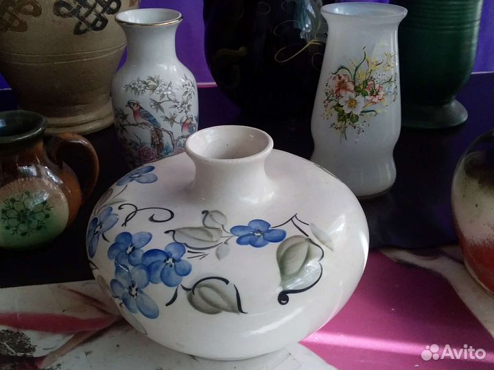 Вазы и вазочки керамика и фарфор Япония