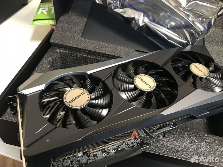 RTX 3070 Ti 8G (Гарантия) Gigabyte Gaming OC