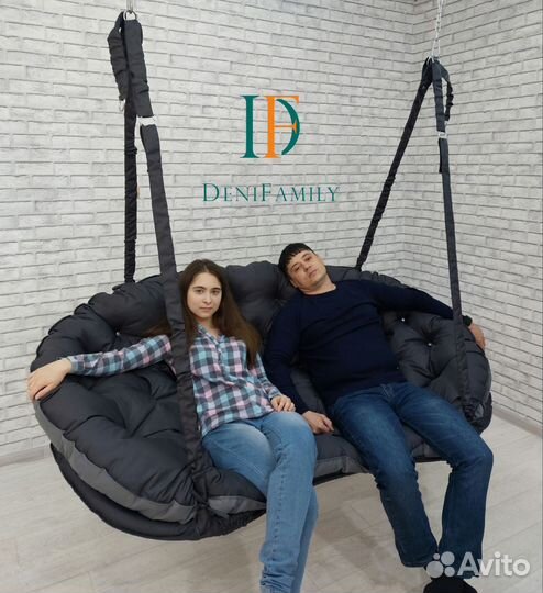 Подвесной диван качели Грация