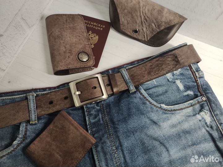 Ремень,чехол для очков,кошелек,обложка на паспорт
