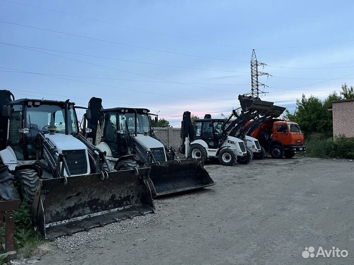 Услуги экскаватора погрузчика, аренда гидромолота