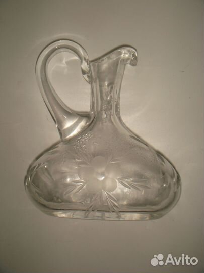 Соусник Германия хрусталь граненый