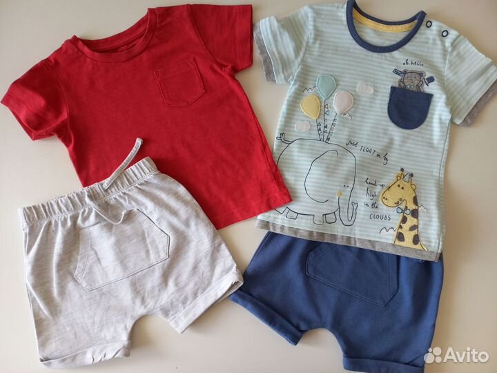 Пакет вещей на мальчика 80 86