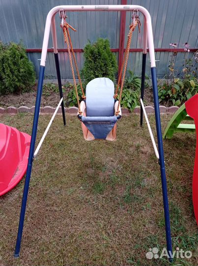 Детская горка пластиковая