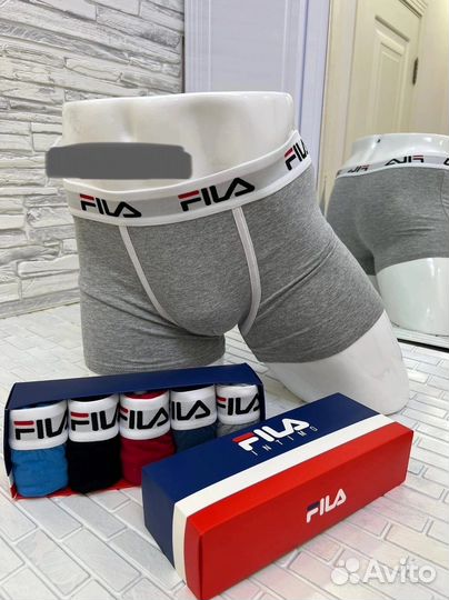 Трусы мужские боксеры в подарочной коробке 5шт