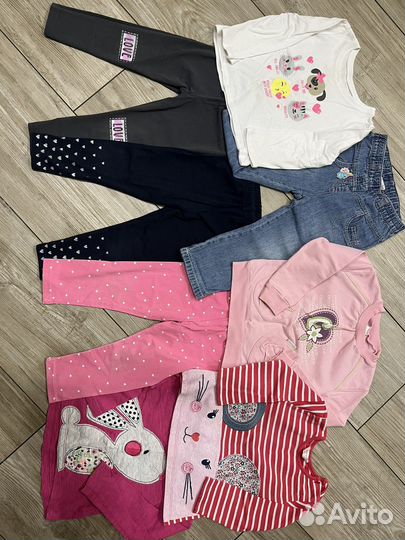 Вещи пакетом на девочку