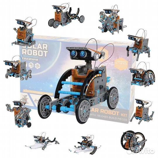 Конструктор на солнечной батарее Solar Robot